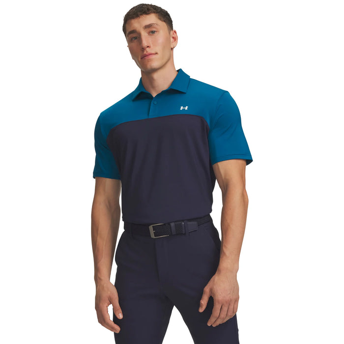 Under Armour T2G Colorblock Polo Blå