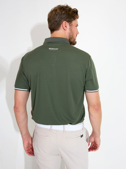 Abacus M Pikewood Drycool Polo Golfpiké Grön