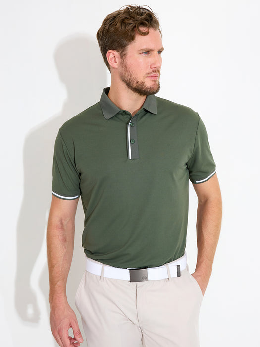 Abacus Mens Pikewood drycool polo Golfpiké