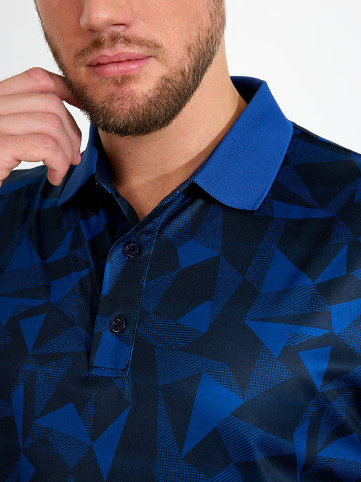 Abacus M Tumble Drycool Polo Golfpiké Vit