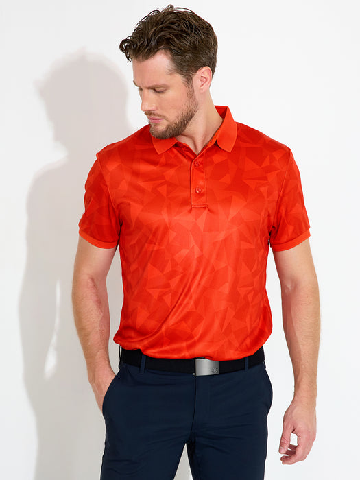 Abacus M Tumble Drycool Polo Golfpiké Vit