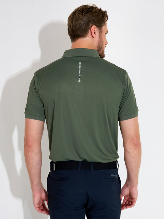 Abacus Mens Hammel recycled polo Golfpiké