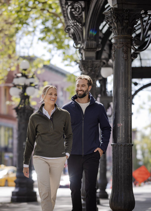 Cutter & Buck Edgemont Chinos Herr Svart