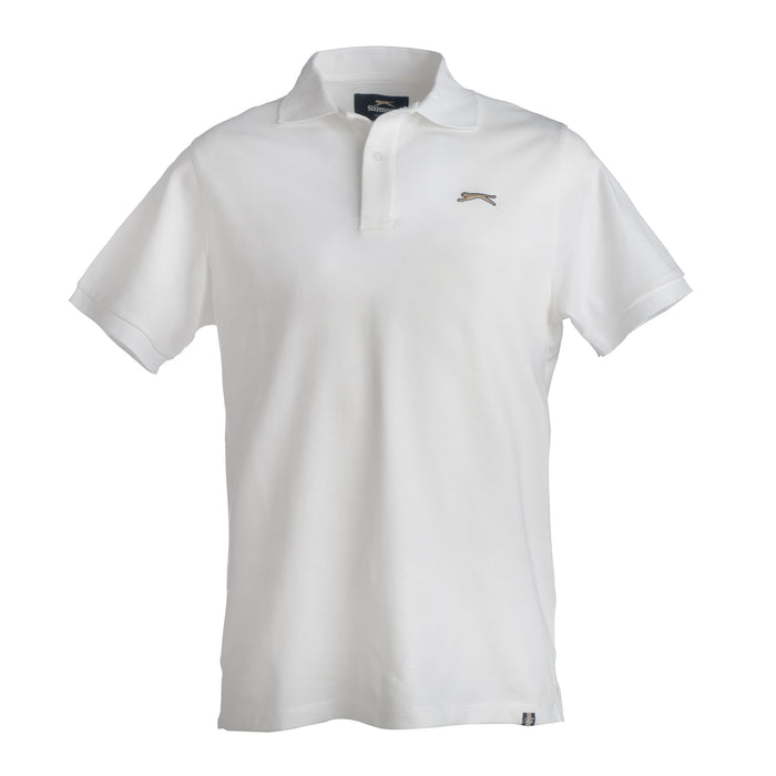 Slazenger 1881 Jack Cotton Golf Polo Vit