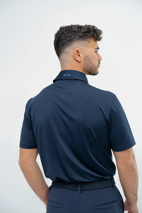 Seve Gator Polo Shirt Pikétröja Navy