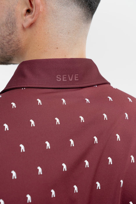 Seve Dublin Multi Block Polo Golfpiké Grön