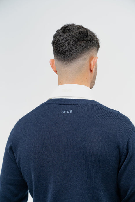 Seve Cardigan Blå