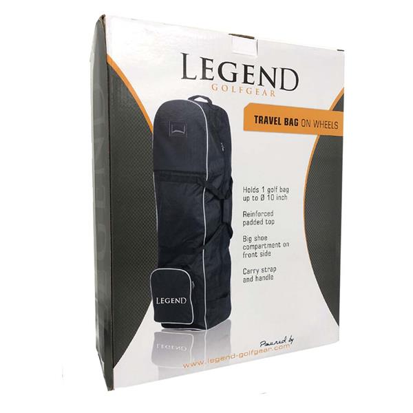 Legend Travelcover Svart Golf Resefodral