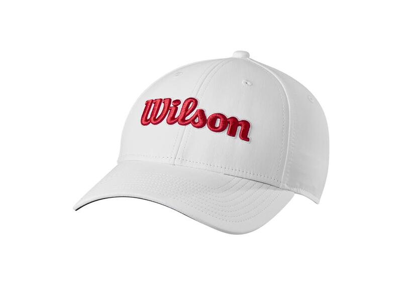 Wilson Tour Cap Vit Röd