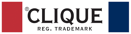 Clique logotyp