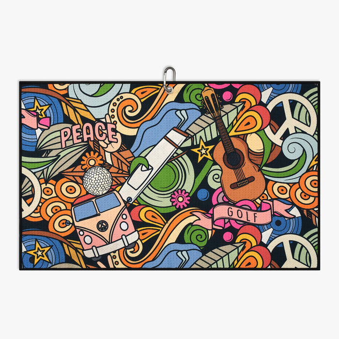 Skins Golf Peace & Golf Towel